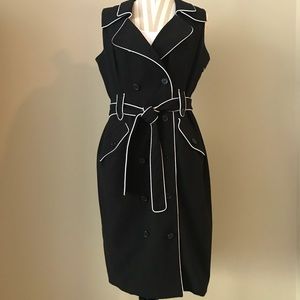 Calvin Klein B&W double breasted size 12